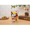 Silver Buffalo Pokemon Original Starters Feautirng Charmander, Squirtle, Bulbasaur, and Pikachu 4 Pack Pint Glass Set, 16 Ounces(Mickey and Minnie Kiss)