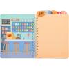 Silver Buffalo Pokemon Pokeball Starters Spiral Tabbed Notebook, 8 x 5 Inches(Gilmore Girls)