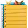 Silver Buffalo Pokemon Pokeball Starters Spiral Tabbed Notebook, 8 x 5 Inches(Pokémon)