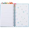 Silver Buffalo Pokemon Pokeball Starters Spiral Tabbed Notebook, 8 x 5 Inches(Rainbow Brite)