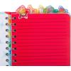 Silver Buffalo Pokemon Pokeball Starters Spiral Tabbed Notebook, 8 x 5 Inches(Rainbow Brite)