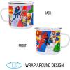 Silver Buffalo Retro Vintage Panel Marvel Comics Avengers Camper Coffee Mug Featuring Captain America, Hulk, Thor, Spider-Man, Black Widow, and Iron Man, 21 Ounces(Marvel)