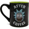 Silver Buffalo Rick and Morty Heads Line Up Ceramic Soup Mug, 24-Ounce(14oz Rick and Morty Ceramic Mug)