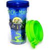 Silver Buffalo Rick and Morty Heads Line Up Ceramic Soup Mug, 24-Ounce(16oz Rick and Morty Travel Mug)