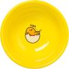 Silver Buffalo Rick and Morty Plant Portal Fall Ceramic Sushi Set with Dipping Sauce Dish and Matching Chopsticks(Gudetama Lazy Egg)
