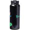 Silver Buffalo Rick and Morty Portal Jump Stainless Steel Water Bottle With Twist Lid, 42 Ounces