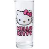 Silver Buffalo Sanrio Hello Kitty 4 Pack Glitter Tumbler Glass Set, 10 Ounces