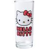 Silver Buffalo Sanrio Hello Kitty 4 Pack Glitter Tumbler Glass Set, 10 Ounces