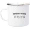 Silver Buffalo Sanrio Hello Kitty Destination Neighborhood Enamel Camper Mug, 21 Ounces(Harry Potter Hogwarts House Crest)