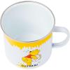 Silver Buffalo Sanrio Hello Kitty Destination Neighborhood Enamel Camper Mug, 21 Ounces(Winnie the Pooh Oh Bother)