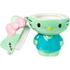 Silver Buffalo Sanrio Hello Kitty Frankenstein Sculpted Ceramic Cookie Jar, 7” x 5.75” x 9.75”(Hello Kitty Frankenkitty (Ceramic Sculpted))