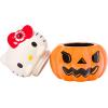 Silver Buffalo Sanrio Hello Kitty Frankenstein Sculpted Ceramic Cookie Jar, 7” x 5.75” x 9.75”(Hello Kitty Jack O’Lantern (Ceramic Sculpted))