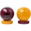 Silver Buffalo Sanrio Hello Kitty Halloween Ceramic Salt and Pepper Shaker Set, 5” L x 2” W x 3.5” H(Harry Potter Quidditch)
