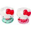 Silver Buffalo Sanrio Hello Kitty Halloween Ceramic Salt and Pepper Shaker Set, 5” L x 2” W x 3.5” H(Hello Kitty Frankenstein Poses)