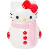 Silver Buffalo Sanrio Hello Kitty Halloween Ceramic Salt and Pepper Shaker Set, 5” L x 2” W x 3.5” H(Hello Kitty Holiday Kitty Snowman)