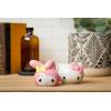 Silver Buffalo Sanrio Hello Kitty Halloween Ceramic Salt and Pepper Shaker Set, 5” L x 2” W x 3.5” H(Kitty And My Melody)
