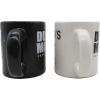 Silver Buffalo Sanrio Hello Kitty Halloween Ceramic Salt and Pepper Shaker Set, 5” L x 2” W x 3.5” H(The Office)