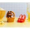 Silver Buffalo Sanrio Hello Kitty Halloween Ceramic Salt and Pepper Shaker Set, 5” L x 2” W x 3.5” H(Wizard of Oz Ruby)