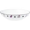 Silver Buffalo Sanrio Hello Kitty Halloween Spooky Mummy Bows and Bats Ceramic Dinner Pasta Bowl, 9 inches