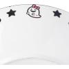 Silver Buffalo Sanrio Hello Kitty Halloween Spooky Mummy Bows and Bats Ceramic Dinner Pasta Bowl, 9 inches