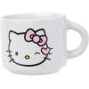 Silver Buffalo Sanrio Hello Kitty Halloween Themed 4 pack Ceramic Espresso Set with Storage Rack, 3 Ounces(Hello Kitty Different Colored)