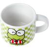 Silver Buffalo Sanrio Hello Kitty Halloween Themed 4 pack Ceramic Espresso Set with Storage Rack, 3 Ounces(Sanrio Hello Kitty and Friends)