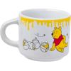 Silver Buffalo Sanrio Hello Kitty Halloween Themed 4 pack Ceramic Espresso Set with Storage Rack, 3 Ounces(Winnie the Pooh)