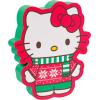 Silver Buffalo Sanrio Hello Kitty Holiday Large Die Cut MDF Box Wall Sign, 7″ x 1.2″ x 8”