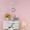 Silver Buffalo Sanrio Hello Kitty Large Die Cut MDF Box Wall Sign, 7” x 1.2” x 7.4”