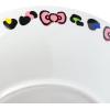 Silver Buffalo Sanrio Hello Kitty Leopard Heart Print Ceramic Dinner Pasta Bowl, 9 inches