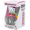 Silver Buffalo Sanrio Hello Kitty Rainbows and Clouds Glitter Pint Glass, 16 Ounces