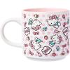 Silver Buffalo Sanrio Hello Kitty Spooky Halloween Glass Coffee Mug, 17.5 ounces(Hello Kitty Polka Dot)