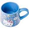 Silver Buffalo Sanrio Hello Kitty Spooky Halloween Glass Coffee Mug, 17.5 ounces(Sanrio Hello Kitty Back to School)
