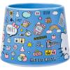 Silver Buffalo Sanrio Hello Kitty Spooky Halloween Glass Coffee Mug, 17.5 ounces(Sanrio Hello Kitty Back to School)