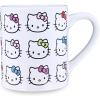 Silver Buffalo Sanrio Hello Kitty Spooky Halloween Glass Coffee Mug, 17.5 ounces(Sanrio Hello Kitty Faces and Bows)