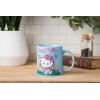 Silver Buffalo Sanrio Hello Kitty Spooky Halloween Glass Coffee Mug, 17.5 ounces(Sanrio Hello Kitty Good Vibes)