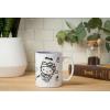 Silver Buffalo Sanrio Hello Kitty Spooky Halloween Glass Coffee Mug, 17.5 ounces(Sanrio Hello Kitty Halloween)