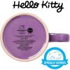 Silver Buffalo Sanrio Hello Kitty Spooky Halloween Glass Coffee Mug, 17.5 ounces(Sanrio Hello Kitty Halloween Pumpkin Bats)