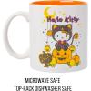 Silver Buffalo Sanrio Hello Kitty Spooky Halloween Glass Coffee Mug, 17.5 ounces(Sanrio Hello Kitty Halloween Themed)