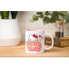 Silver Buffalo Sanrio Hello Kitty Spooky Halloween Glass Coffee Mug, 17.5 ounces(Sanrio Hello Kitty Hearts Glitter Name)