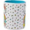Silver Buffalo Sanrio Hello Kitty Spooky Halloween Glass Coffee Mug, 17.5 ounces(Sanrio Hello Kitty Rainbow Glitter)