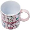 Silver Buffalo Sanrio Hello Kitty Spooky Halloween Glass Coffee Mug, 17.5 ounces(Sanrio Hello Kitty Various Emotions and Poses)