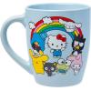 Silver Buffalo Sanrio Hello Kitty Spooky Halloween Glass Coffee Mug, 17.5 ounces(Sanrio Hello Kitty and Friends)