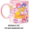 Silver Buffalo Sanrio Hello Kitty Spooky Halloween Glass Coffee Mug, 17.5 ounces(Sanrio Hello Kitty and Friends Kawaii Tokyo)