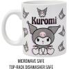 Silver Buffalo Sanrio Hello Kitty Spooky Halloween Glass Coffee Mug, 17.5 ounces(Sanrio Hello Kitty and Friends Kuromi Poses)