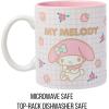 Silver Buffalo Sanrio Hello Kitty Spooky Halloween Glass Coffee Mug, 17.5 ounces(Sanrio Hello Kitty and Friends My Melody)