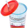 Silver Buffalo Sanrio Hello Kitty Zodiac Signs Iridescent Double Walled Tritan Water Bottle, 18 Ounces(Cinnamoroll Rainbow (Big))