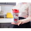 Silver Buffalo Sanrio Hello Kitty Zodiac Signs Iridescent Double Walled Tritan Water Bottle, 18 Ounces(Hello Kitty Faces)