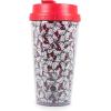 Silver Buffalo Sanrio Hello Kitty Zodiac Signs Iridescent Double Walled Tritan Water Bottle, 18 Ounces(Hello Kitty Faces)