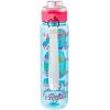 Silver Buffalo Sanrio Hello Kitty Zodiac Signs Iridescent Double Walled Tritan Water Bottle, 18 Ounces(Hello Kitty Pool Party)